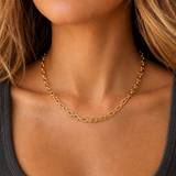 Tiffany & Co 18K Yellow Gold Hardware Necklace - 16"/46.2gr (HD)