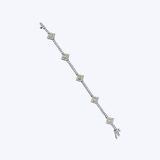 18k White Gold 1.95ctw Diamond Tennis Bracelet - 6.75" (EST)
