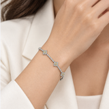 18k White Gold 1.95ctw Diamond Tennis Bracelet - 6.75" (EST)