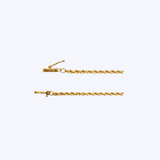 14K Yellow Gold 2.2mm Rope Chain Necklace - 18"/8.14gr (EST)