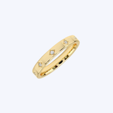 18K Yellow Gold 0.09ctw Diamond Eternity Band - 6.5/4.94g (HD)