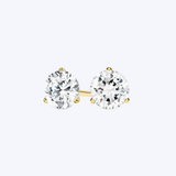 14K YellowGold 1.00ctw Diamond Martini Studs - (VSM)