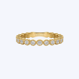 Gabriel & Co 14K Yellow Gold .57ctw Diamond Ring - Sz 6.5