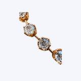 Selim Mouzannar 18K Pink Gold 24.13ctw Diamond Necklace - 24.11gr/15.5"