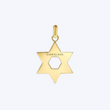 Gabriel & Co 14K Yellow Gold Star of David Pendant