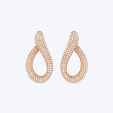 Cammilli 18K Yellow Pink Gold "Firenze" 2.39ctw Diamond Earrings