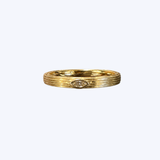 Noam Carver Single Marquise Diamond Texture Band