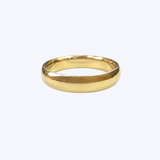 14K Yellow Gold Men's 5mm Half Round High Polish Comfort Fit Band - 10.5/7.94gr (STU)