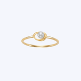 Mastoloni 14K Yellow Gold 3.5mm Freshwater Pearl Ring