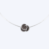 Hypnose Collier Black Lava Gold Diamond Pave Necklace