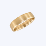 Benchmark 6mm 14K Yellow Gold Satin Finish Band - 9.37gr/12