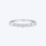 J. B. Star Platinum 0.74ctw Marquise Diamond Band