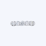 J. B. Star Platinum 1.00ct Round Brilliant Diamond Band