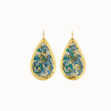 Blue Firenze Medium Teardrops Earrings