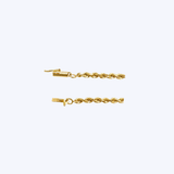 14K Yellow Gold 3.3mm Rope Chain Necklace - 28"/28.51gr (EST)