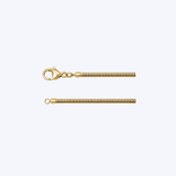 14K Yellow Gold 24" 2.5mm Snake Chain Necklace - 19.9gr (EST)