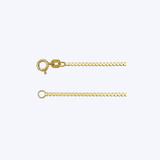 14K Yellow Gold 1.9mm Flat Box "Venetian" Chain Necklace - 28"/8gr (EST)
