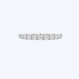 J. B. Star Platinum 0.36ctw Round Brilliant Diamond Band