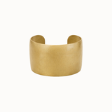 2" Antique Gold Dome Cuff