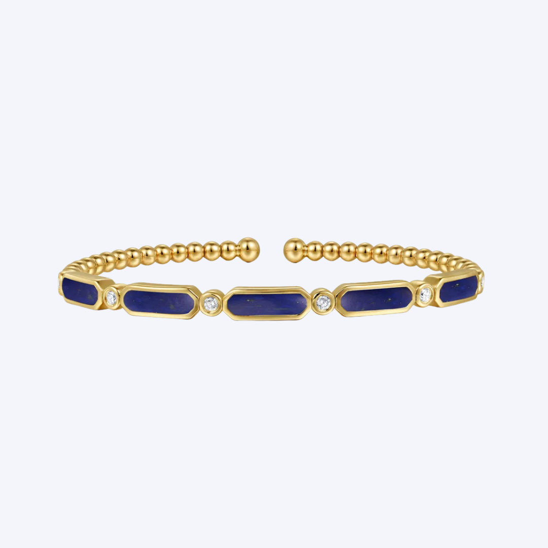 Diamond and Gemstone Bujukan Bangle