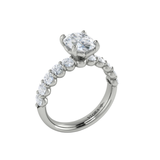 Eternal Oval Engagement Ring