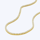 14.80ctw Lab-Grown Diamond Tennis Necklace