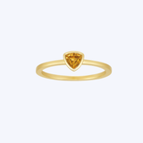 Stanton Color 14K Yellow Gold 0.20ctw Citrine Stacking Band - 7