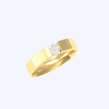 14K Yellow Gold 0.30ctw Diamond Ring (HM)
