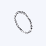 Jenny Bujukan Bead & Diamond Stackable Ring