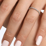 Jenny Bujukan Bead & Diamond Stackable Ring