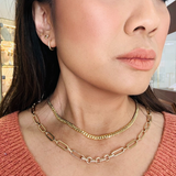 A. Jaffe 4.50mm Diamond Paper Clip Chain