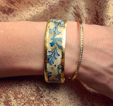 Load image into Gallery viewer, Blue Firenze Bangle
