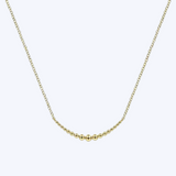 Graduating Bujukan Curved Bar Necklace