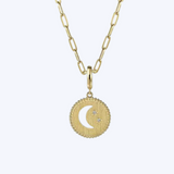 Moon and Star Medallion