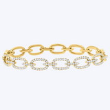 Drea Diamond Oval Link Bracelet