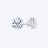 14K White Gold 2.01ctw Diamond Studs - (VSM)
