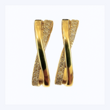 Diamond Twist Earrings