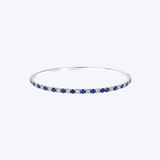Flex Sapphire and Diamond Tennis Bracelet