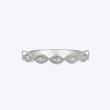 Marquise Illusion Diamond Band