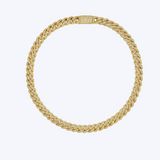 Diamond Pave Cuban Link Chain Necklace