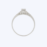 Vintage Euro Cut Diamond Ring