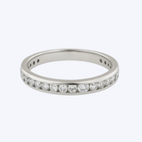 Vintage Semi-Eternity Channel Set Diamond Ring