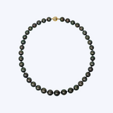 Tahitian Black Pearl Strand Necklace (9-12MM)