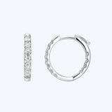 1.00ctw Lab-Grown Diamond Inside/Out Hoop Earrings