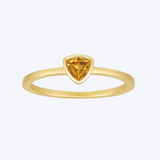 Leela Citrine Stacking Band