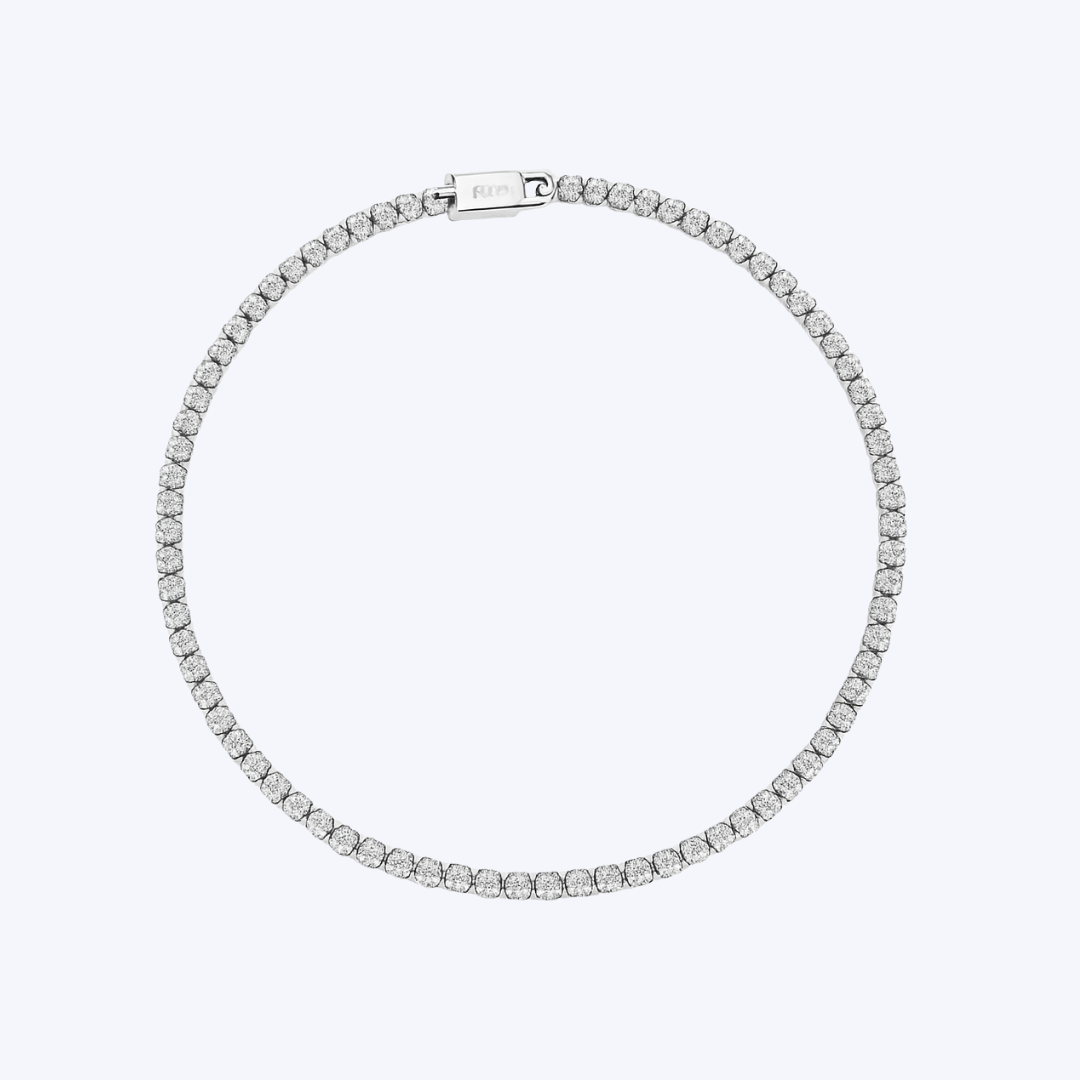 Petite Lab-Grown Diamond Tennis Bracelet
