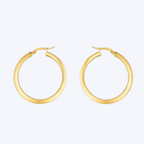 Vintage Curve Hoops