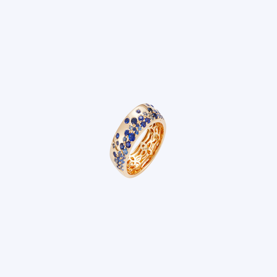 Willow Sapphire Confetti Ring