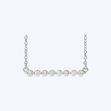 Diamond Bar Necklace