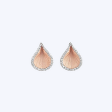Load image into Gallery viewer, Goccia Series Pink Champagne Gold Earrings
